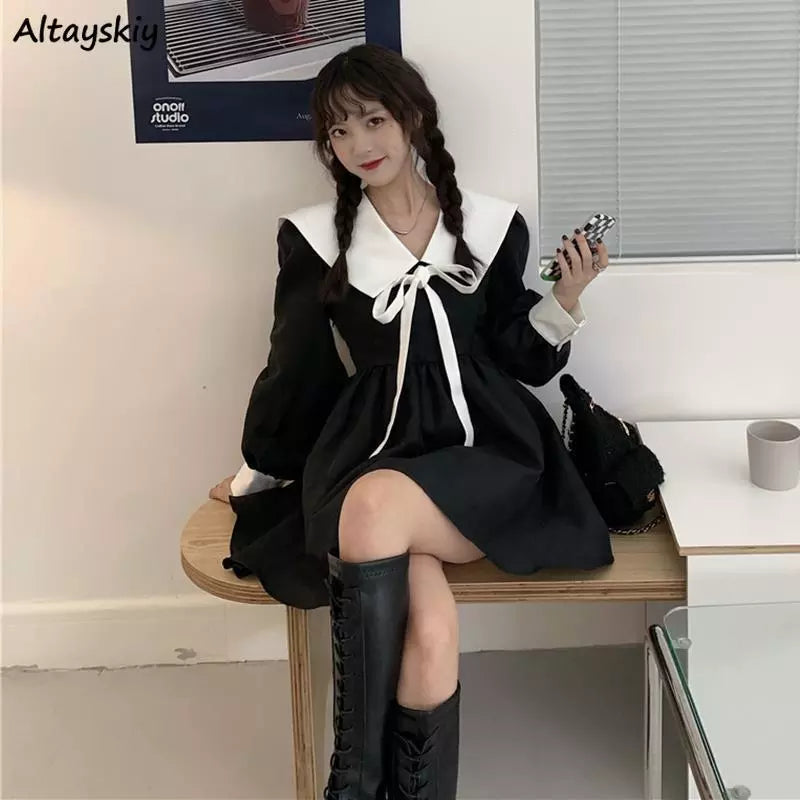 Sailor Collared Dress