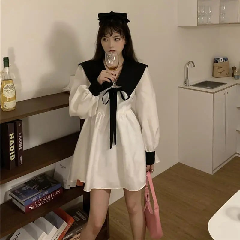Sailor Collared Dress