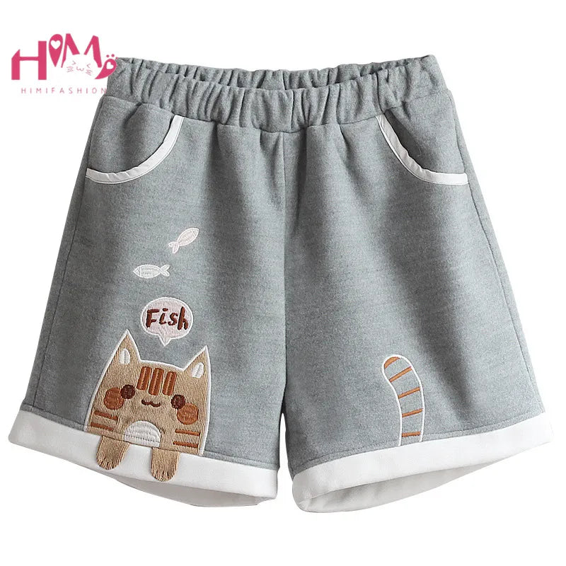 Cute Kitty Shorts