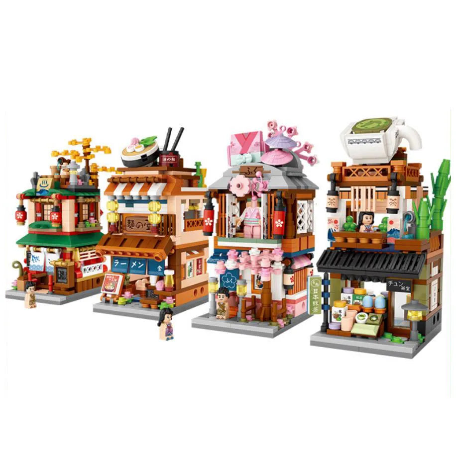 Japanese Shop Building Blocks