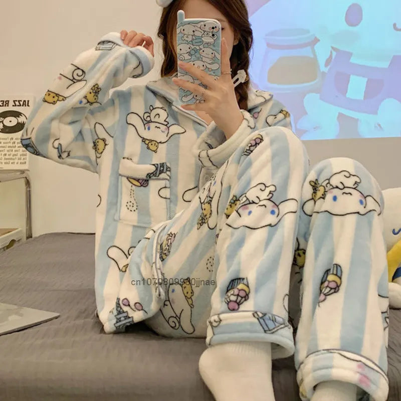 Plush Sanrio Pajama Set