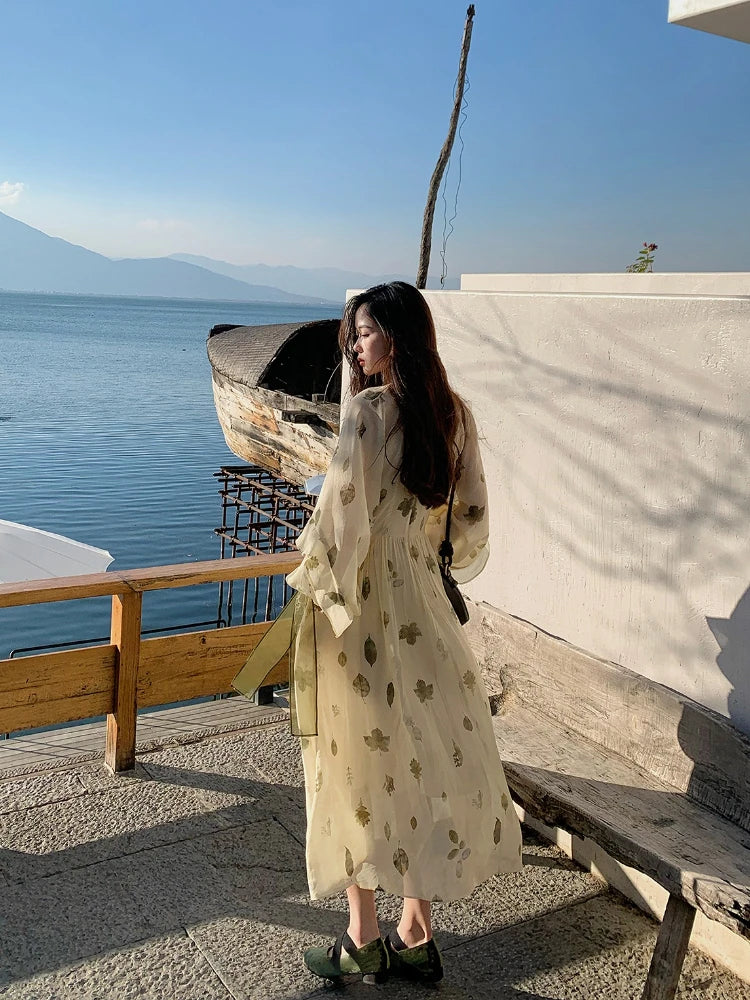 Vintage Japanese Style Dress