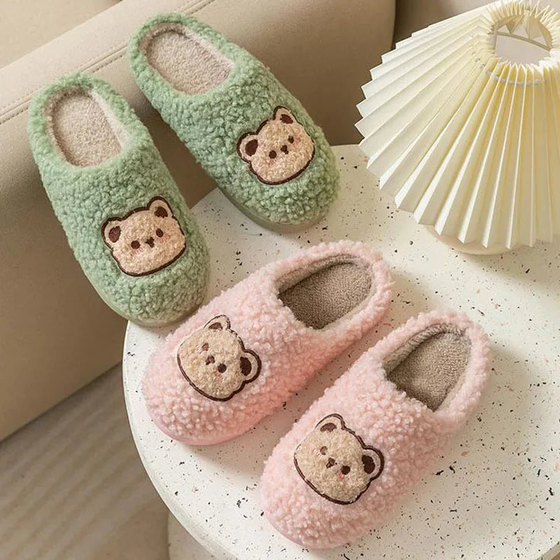 Korean Bear Slippers