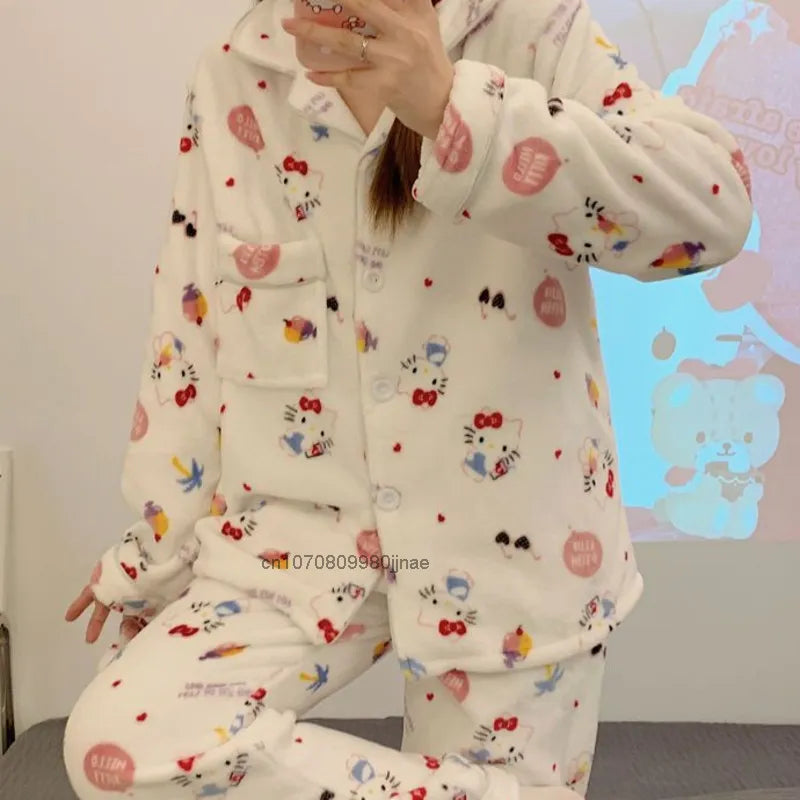 Plush Sanrio Pajama Set