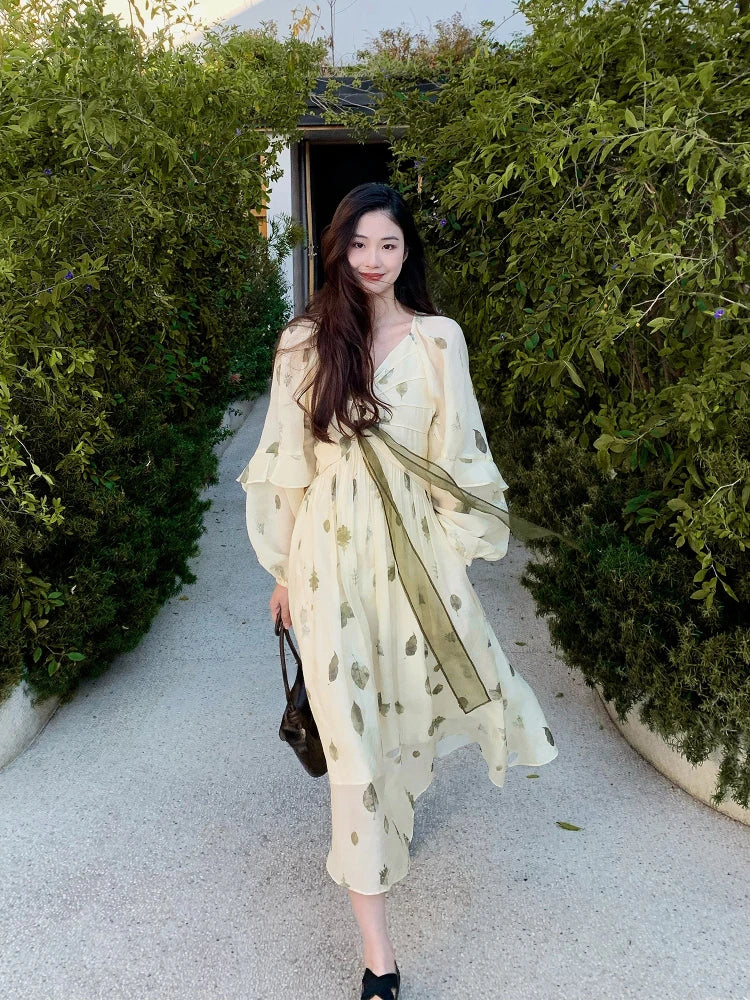 Vintage Japanese Style Dress