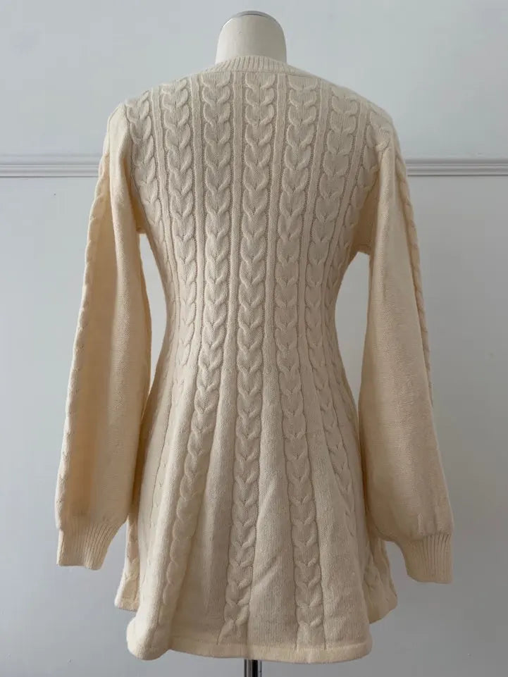 Knitted A-Line Dress