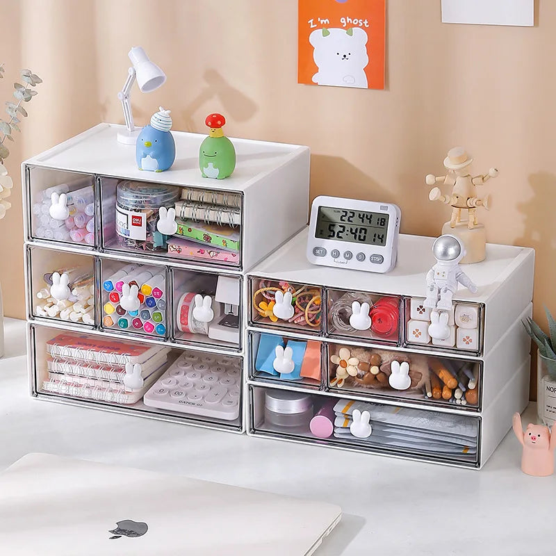 Stackable Bunny Desk Organizer