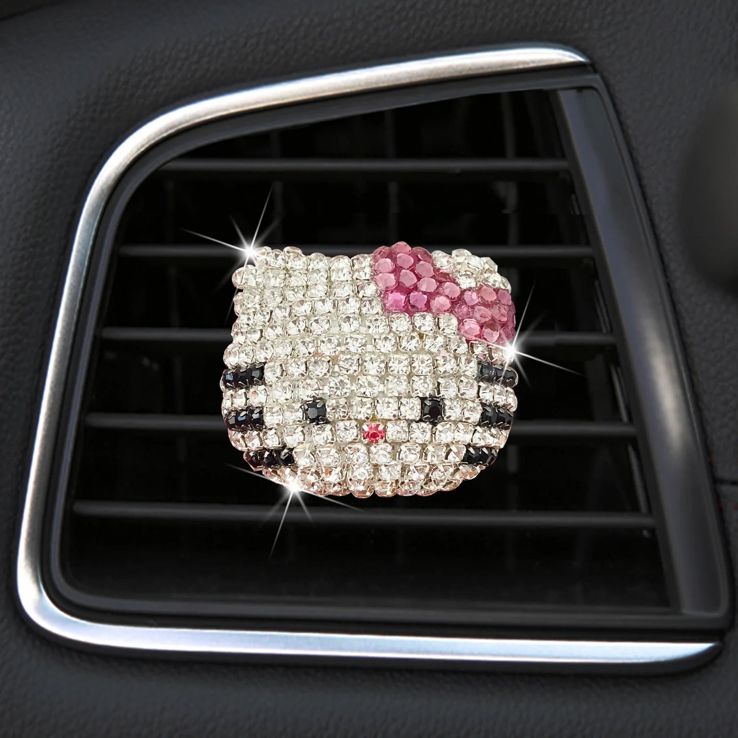 Hello Kitty Rhinestone AC Clips