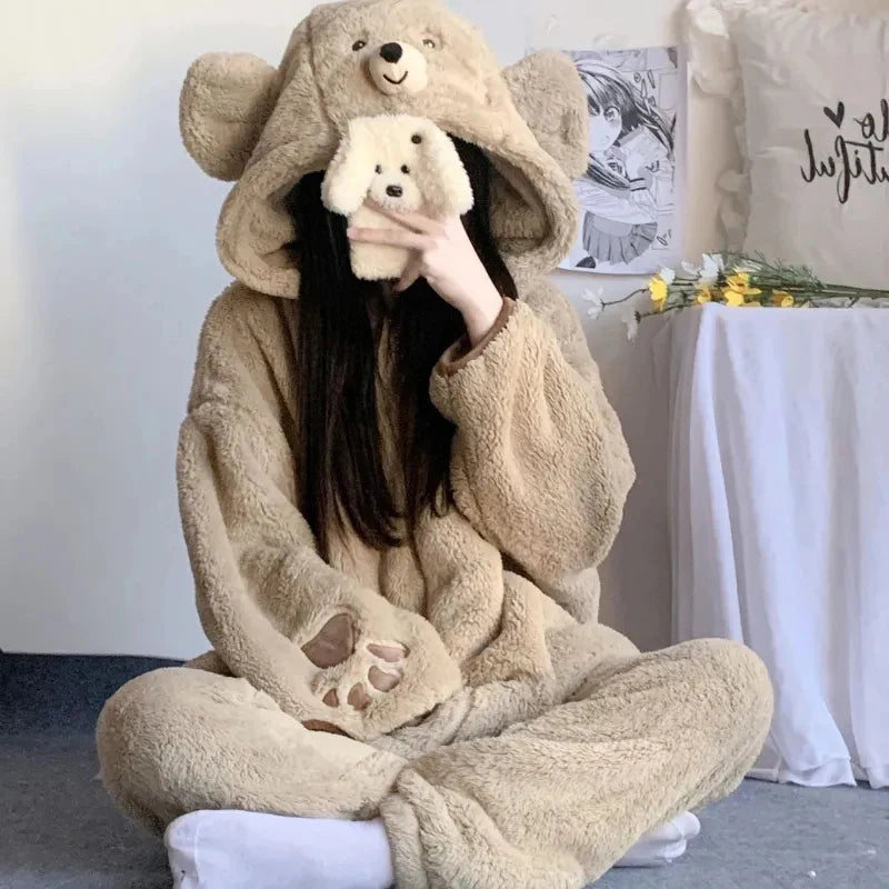 Fluffy Bear Pajamas