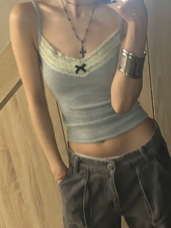 Vintage Style Cropped Tank