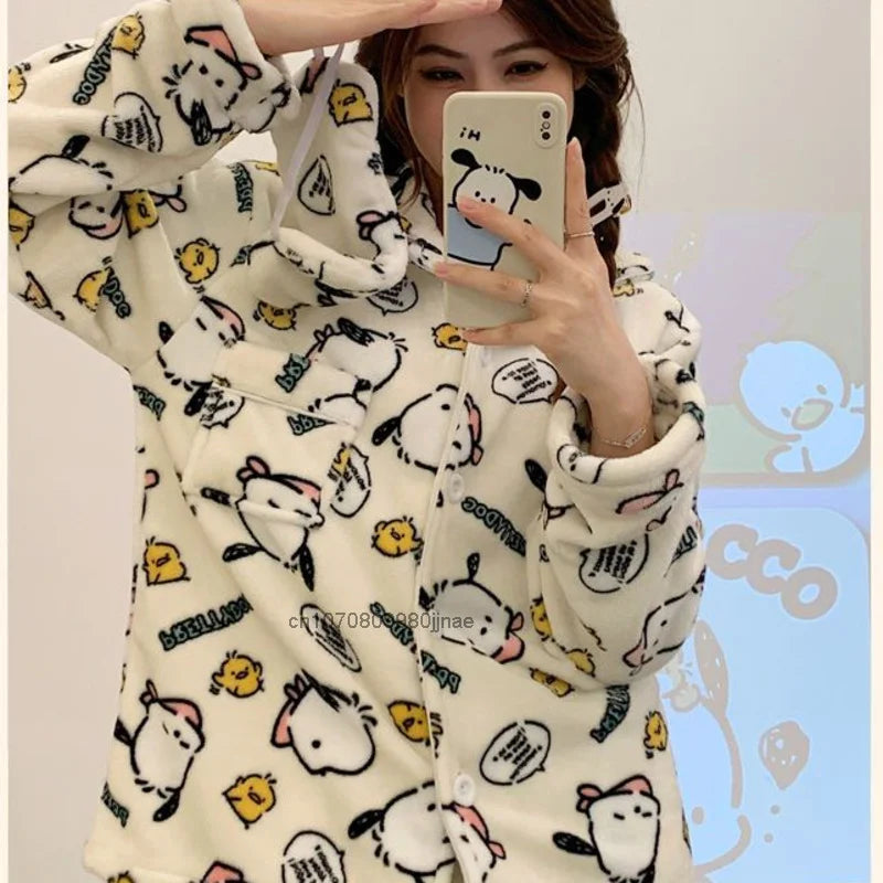 Plush Sanrio Pajama Set