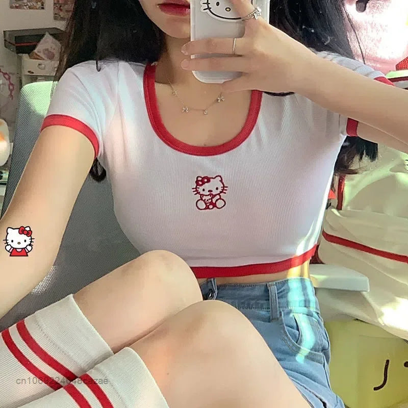 Hello Kitty Crop Top