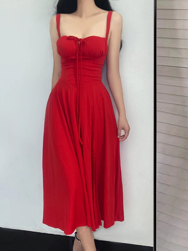 Low Cut Long Dress