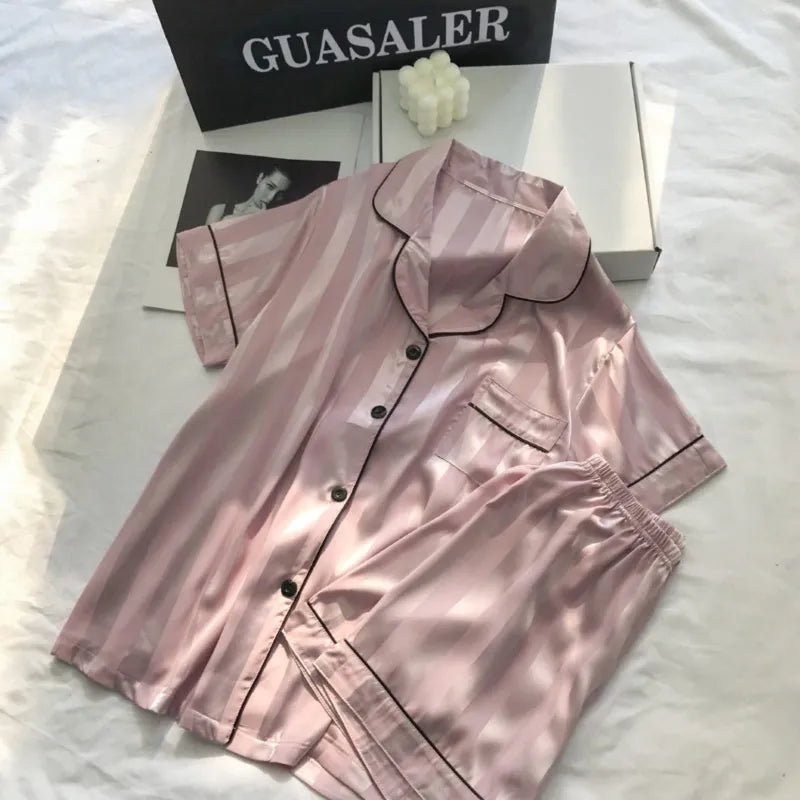 Silk Summer Pajama Set
