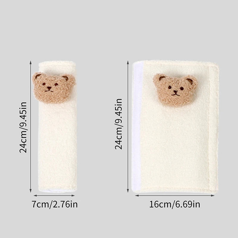 Korean Bear Seatbelt Cover