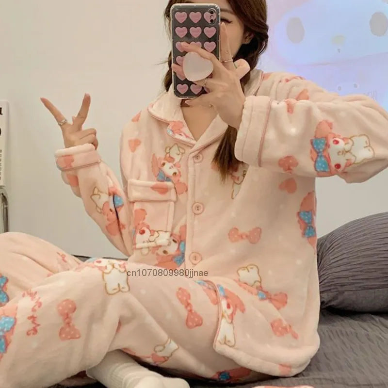 Plush Sanrio Pajama Set