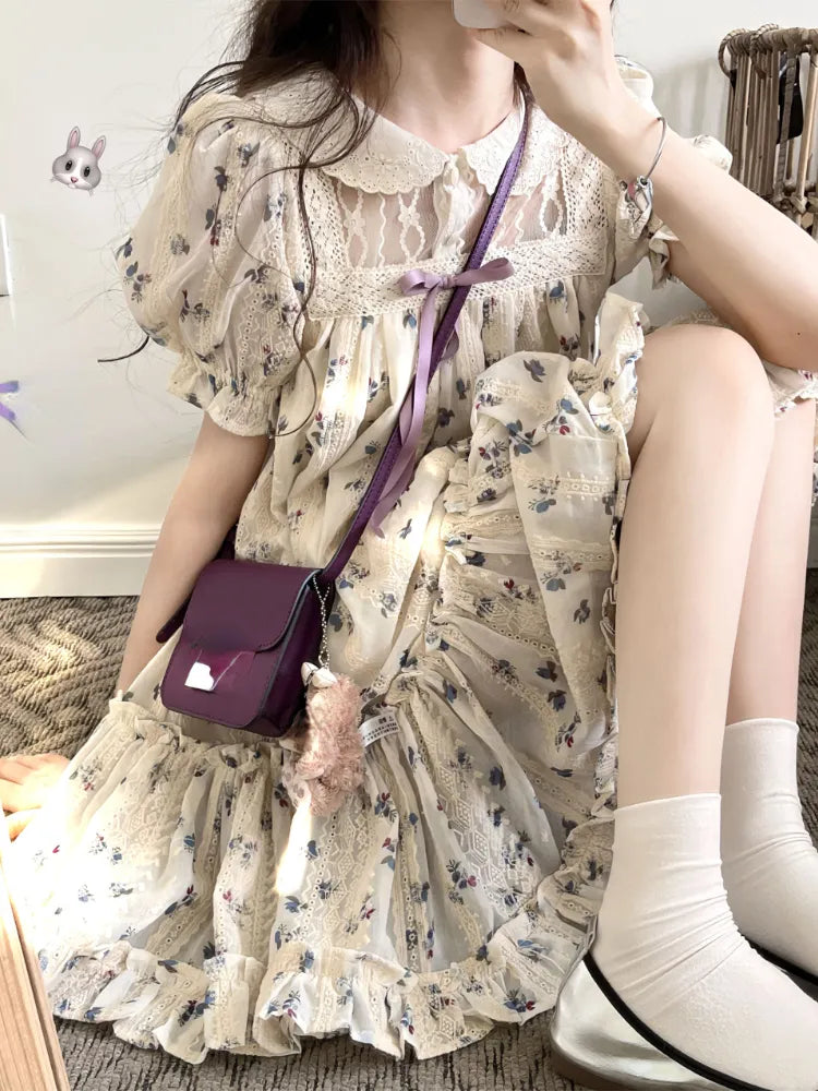 Flowy Floral Dress
