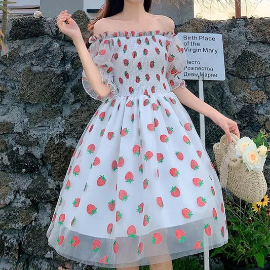 Strawberry Short Dress