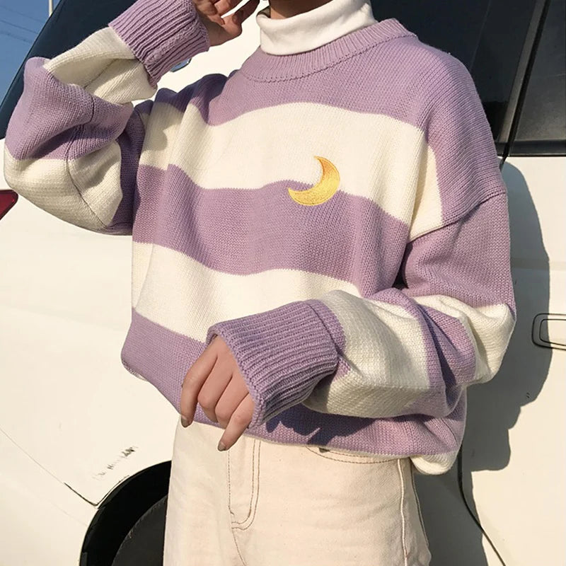 Sailor Moon Striped Sweater