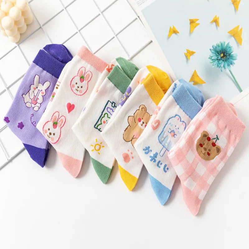 Korean Character Socks