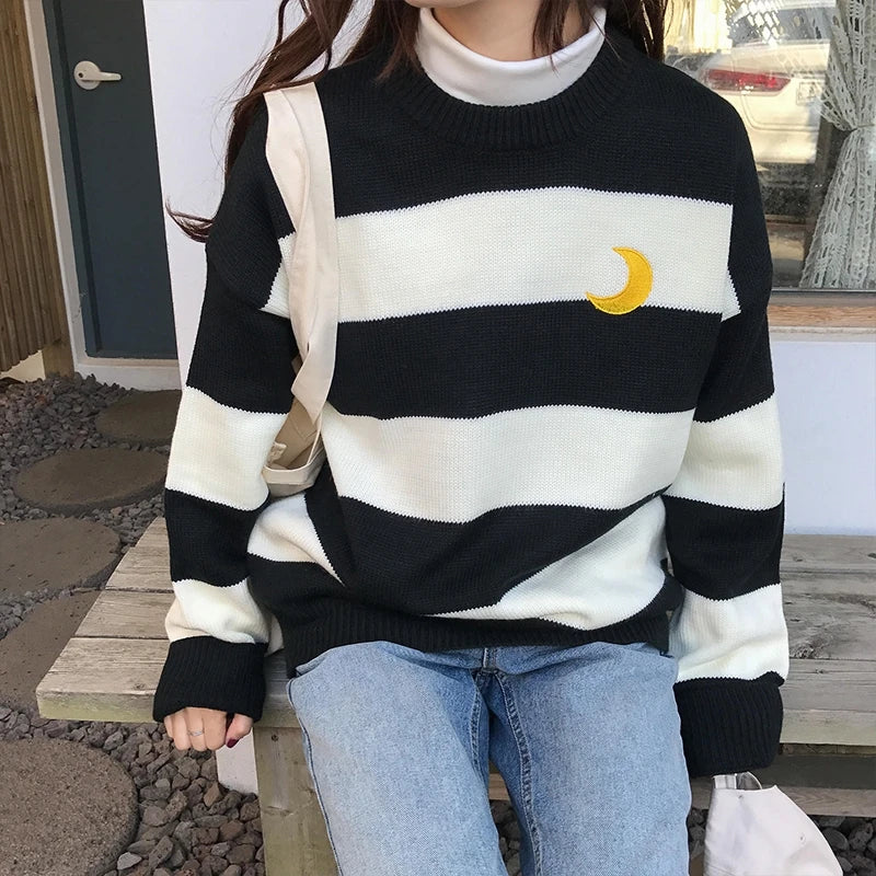 Sailor Moon Striped Sweater