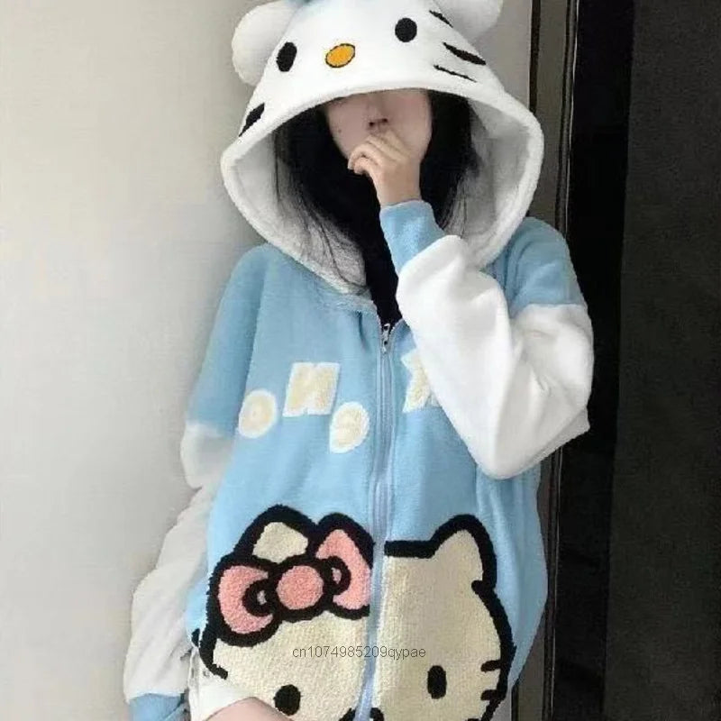 Matching Hello Kitty Zip-ups