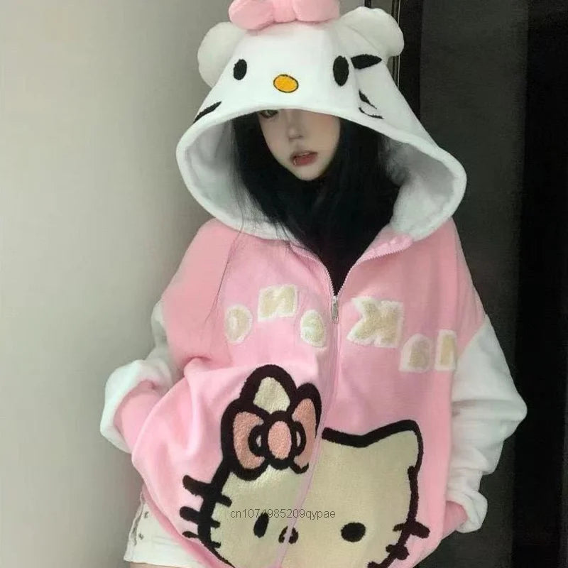 Matching Hello Kitty Zip-ups