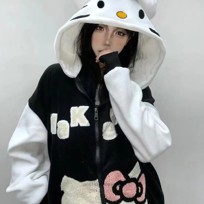 Matching Hello Kitty Zip-ups