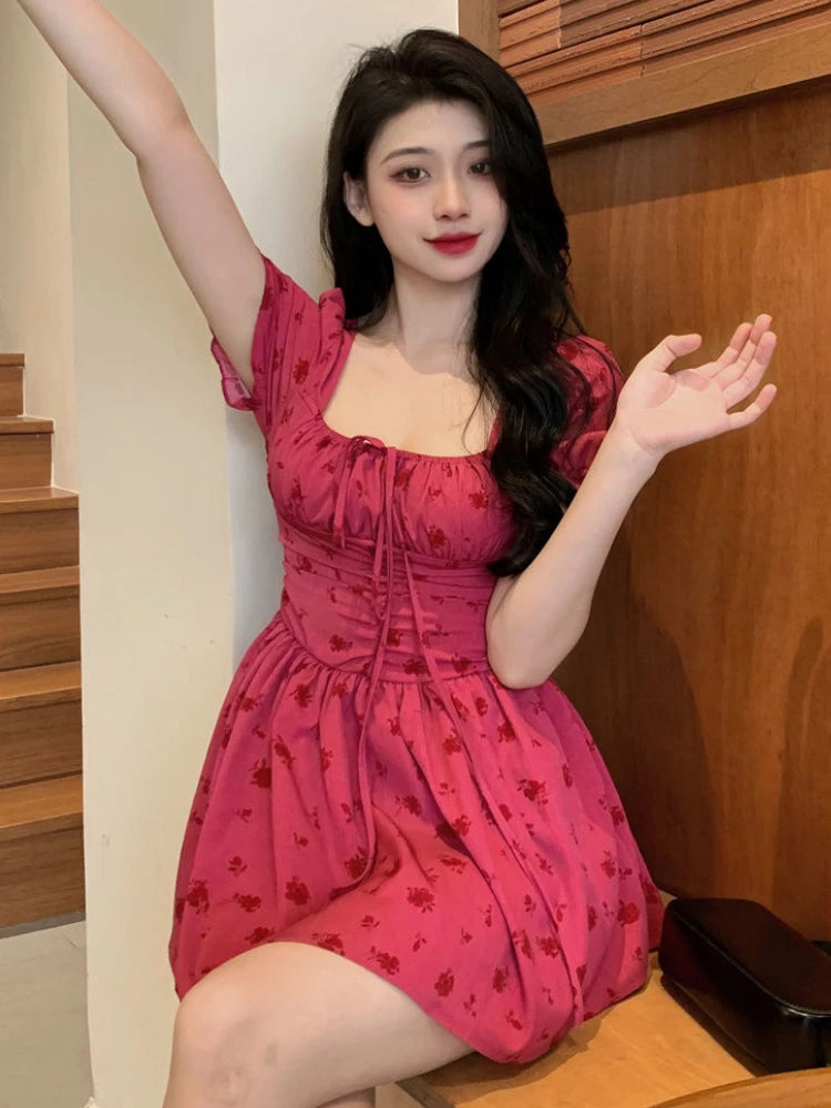 Puff Sleeve Minidress