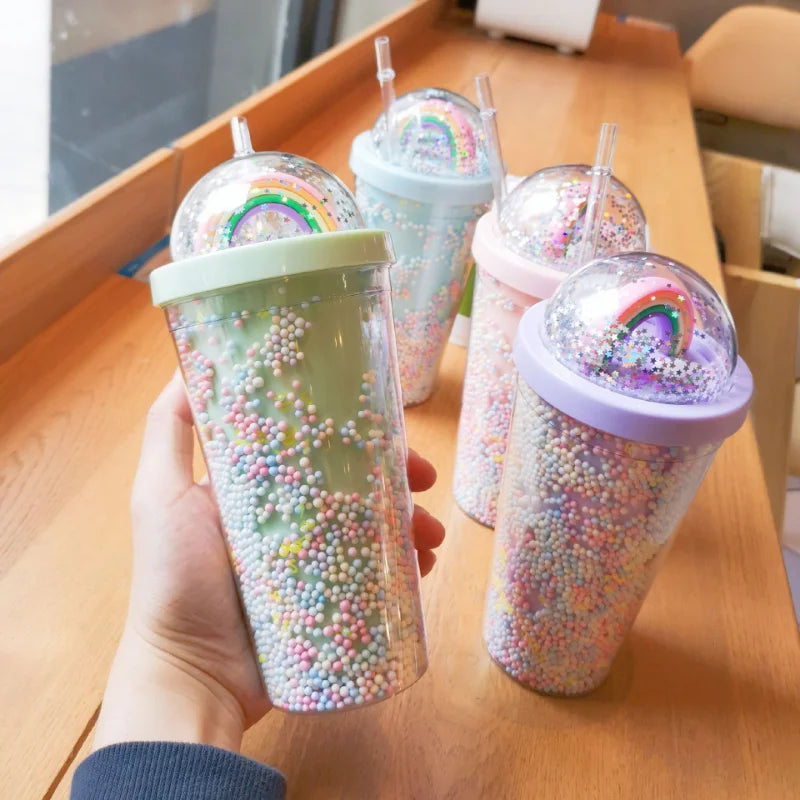 Rainbow Tumbler Cups