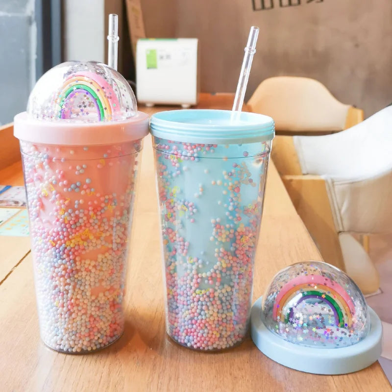 Rainbow Tumbler Cups