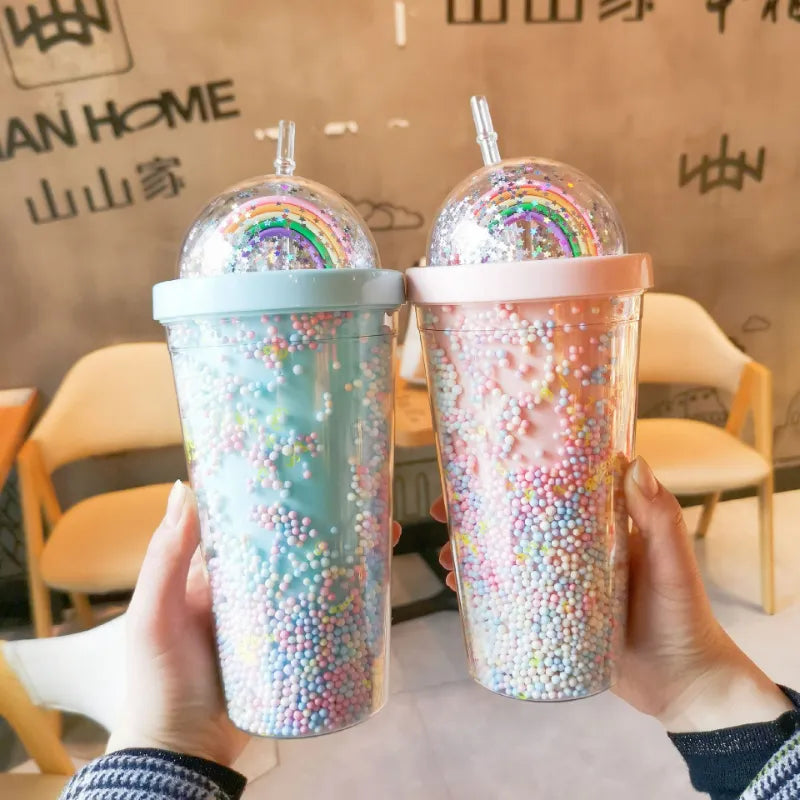 Rainbow Tumbler Cups