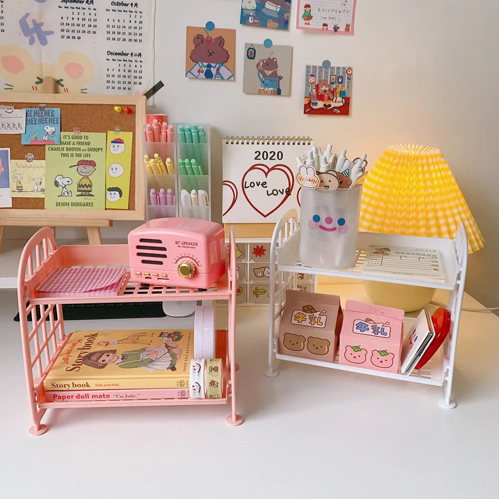 Korean Desk Shelf Organizer