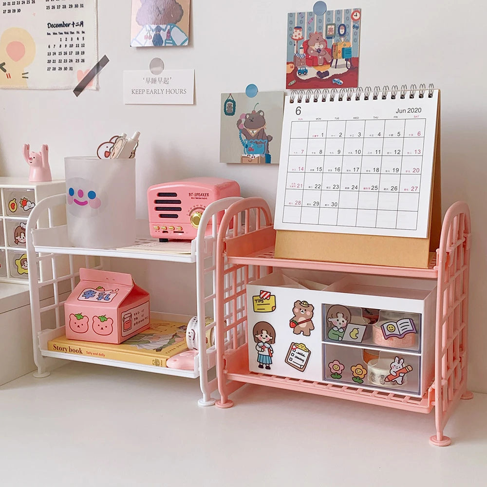 Korean Desk Shelf Organizer