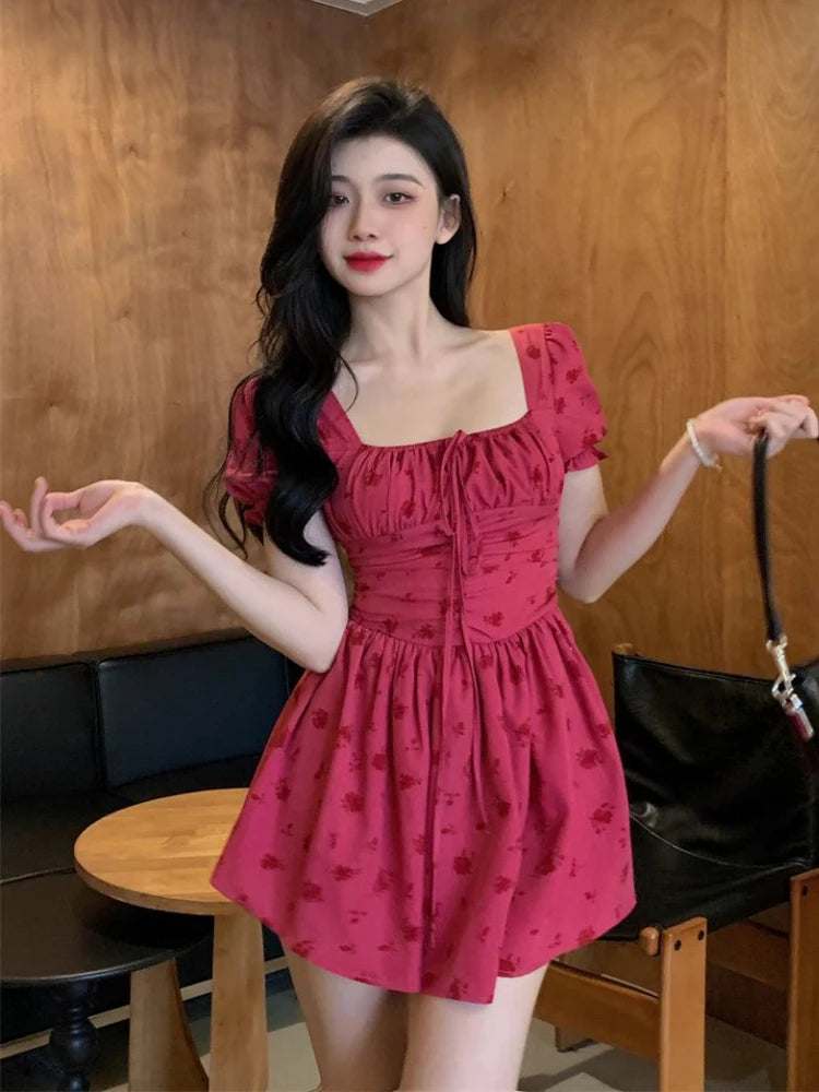 Puff Sleeve Minidress