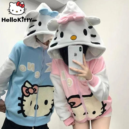 Matching Hello Kitty Zip-ups