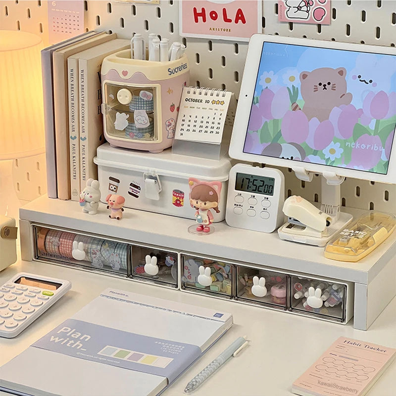 Stackable Bunny Desk Organizer