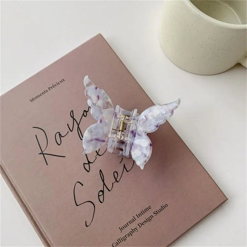 Patterned Butterfly Clips