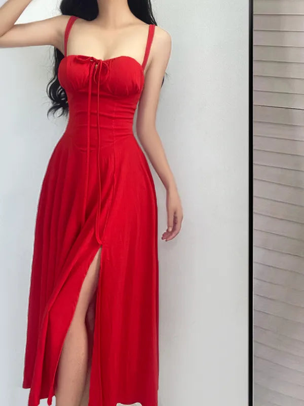 Low Cut Long Dress