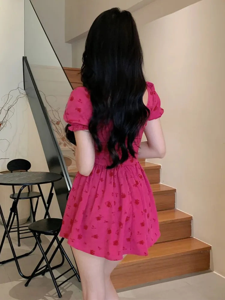 Puff Sleeve Minidress
