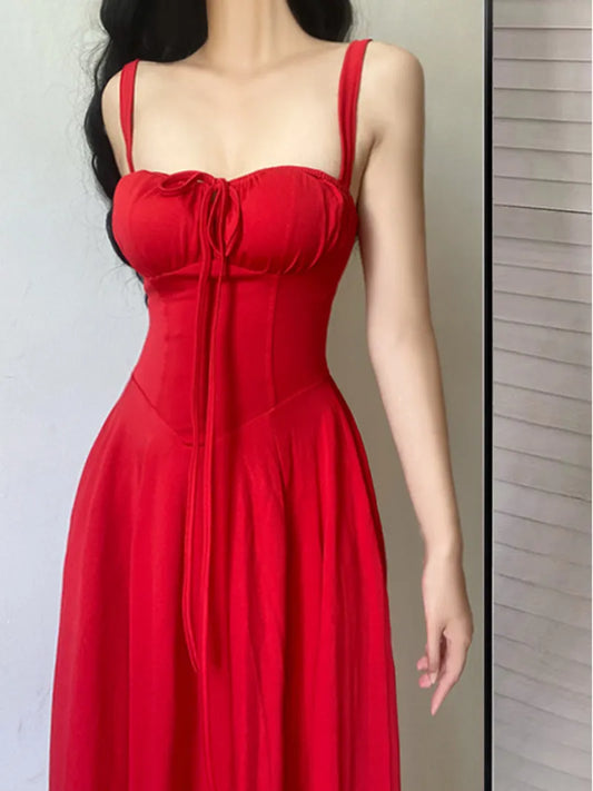 Low Cut Long Dress
