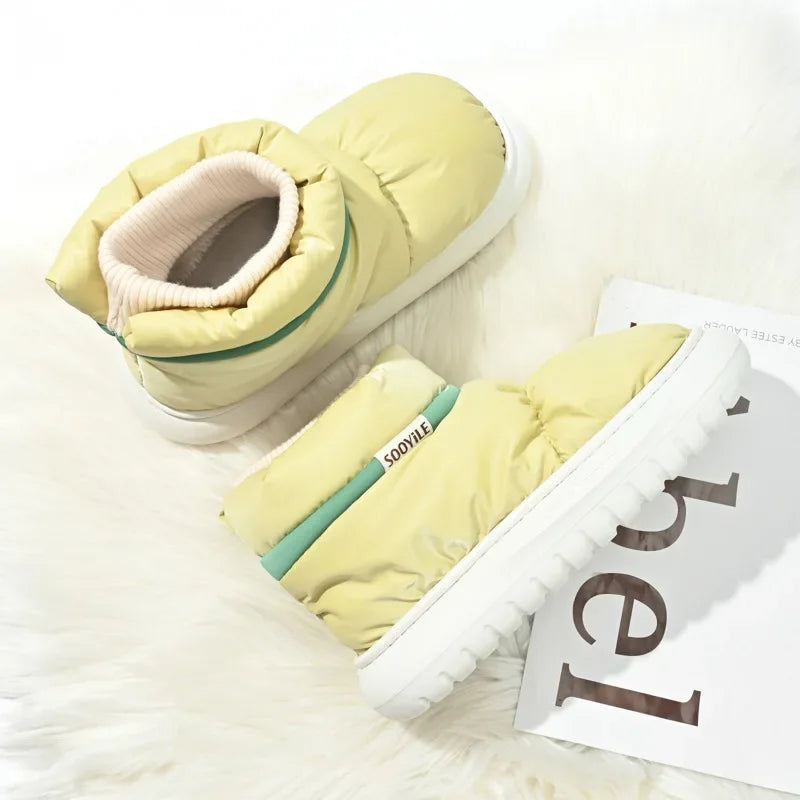 Pastel Snow Boots