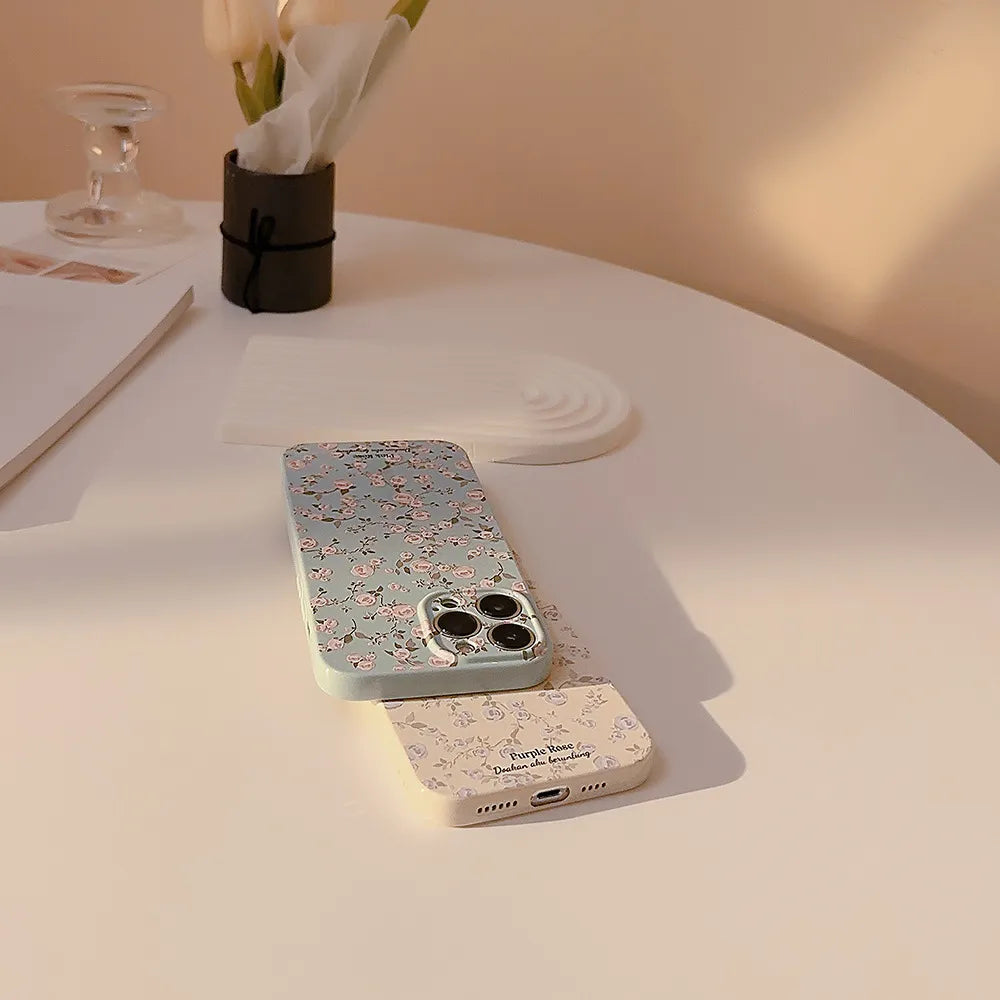 Korean Floral iPhone Case