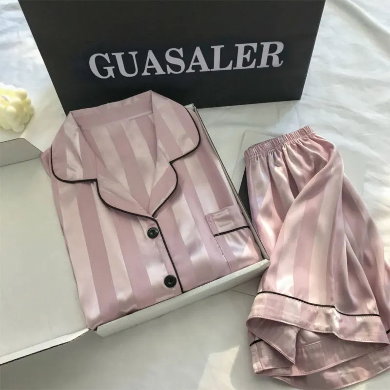 Silk Summer Pajama Set