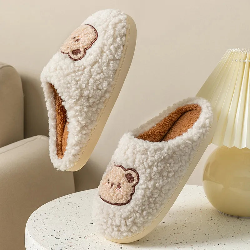 Korean Bear Slippers