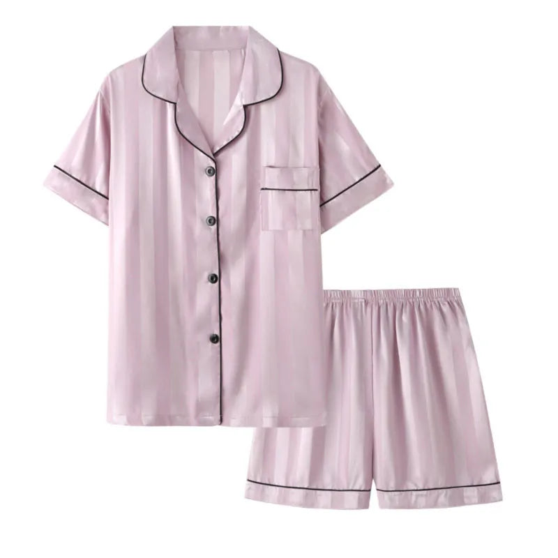 Silk Summer Pajama Set